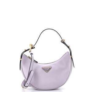 Prada Arque Half Moon Hobo Leather #249307P23B